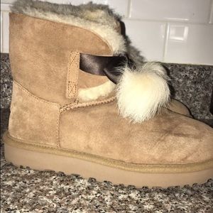 Pom Pom ugg boots